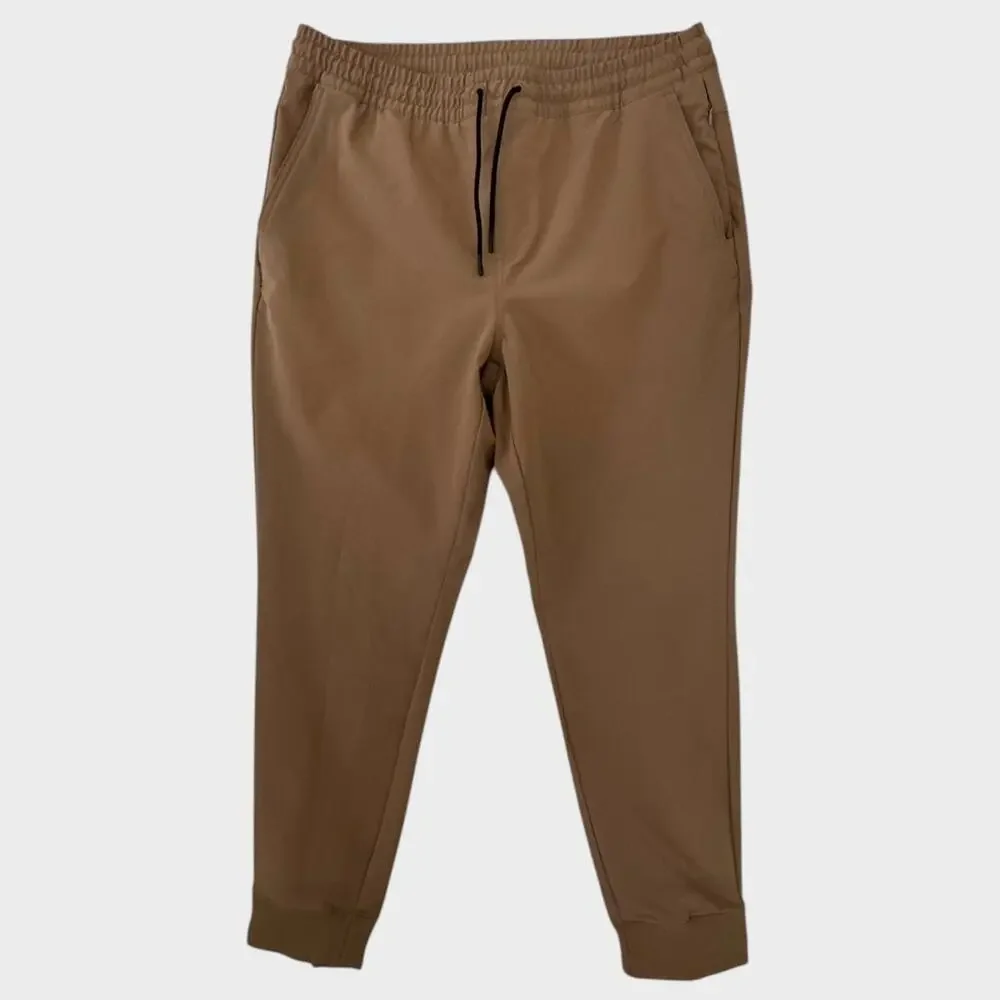 Old Navy StretchTech Large Mens Tan Go-H2OJogger Pants